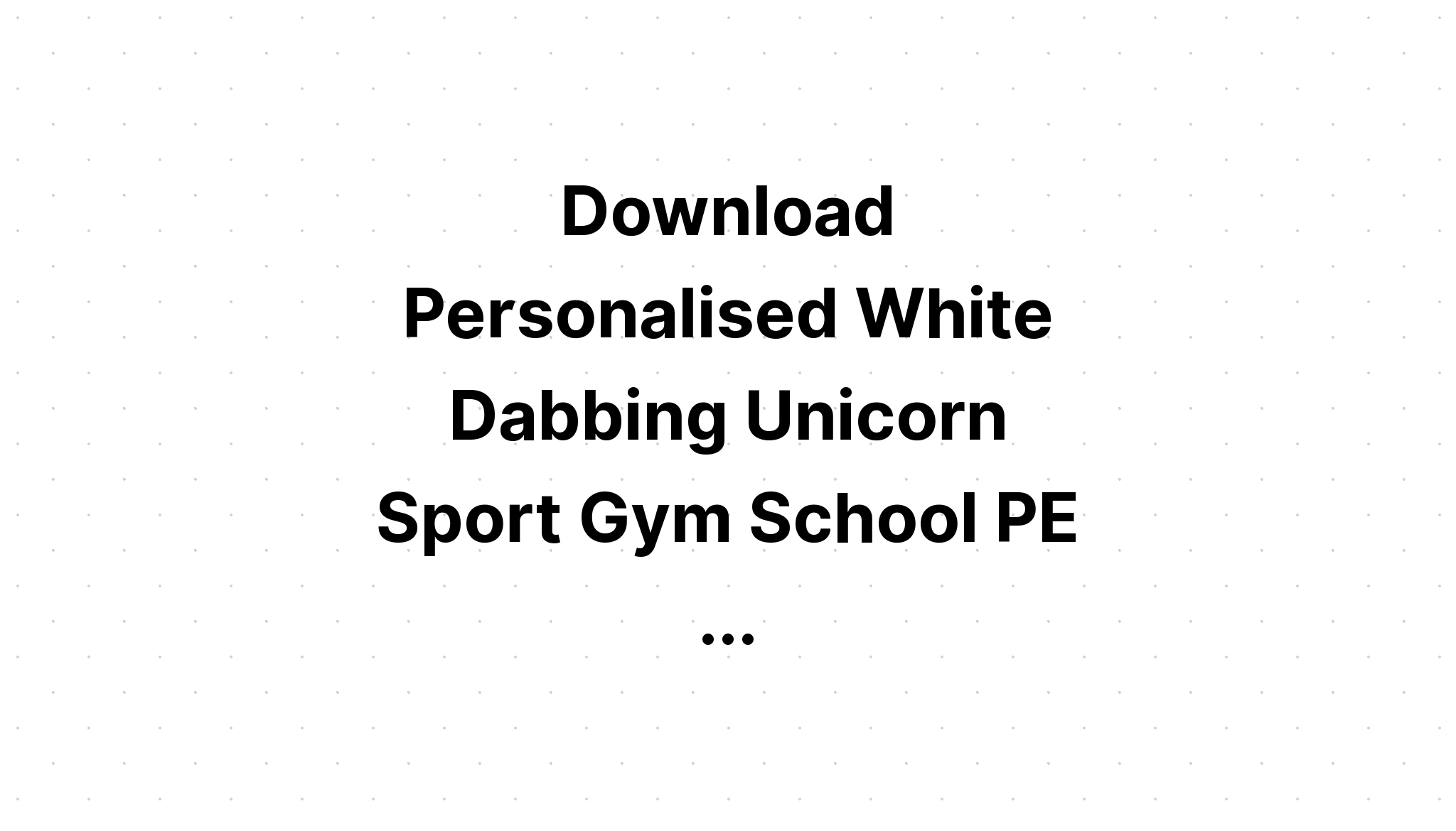 Download Dabbing Unicorn Sports Bundle SVG File